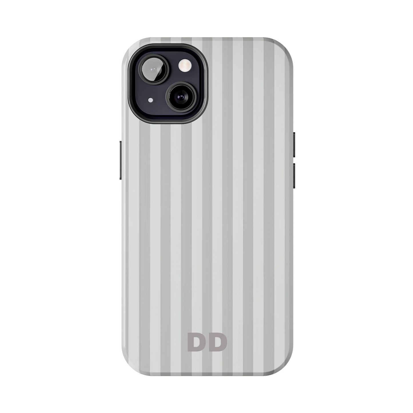White Pin Stripe Phone Case