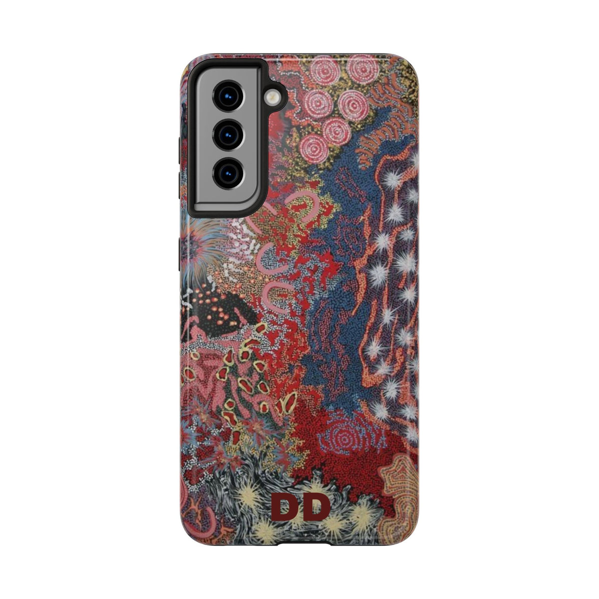 Mosaic Patchwork Phone Case for Samsung Galaxy S21 — Multicolour Geometric | Digital Divas
