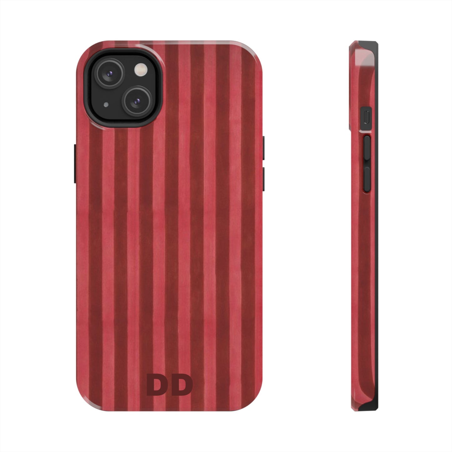 Red Pin Stripe Phone Case