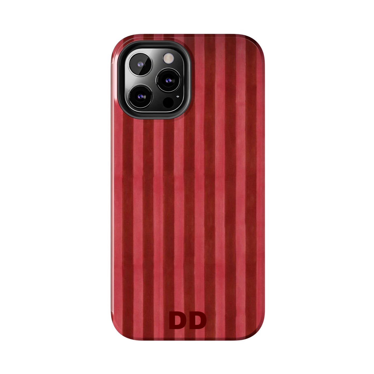 Red Pin Stripe Phone Case