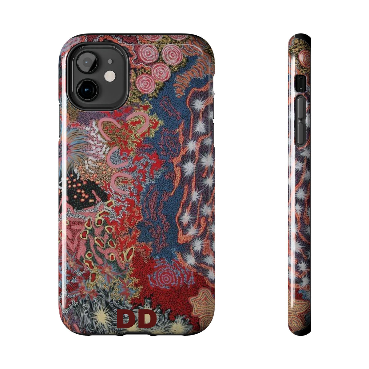 Mosaic Patchwork Phone Case for iPhone 11 — Multicolour Geometric — MagSafe Compatible | Digital Divas